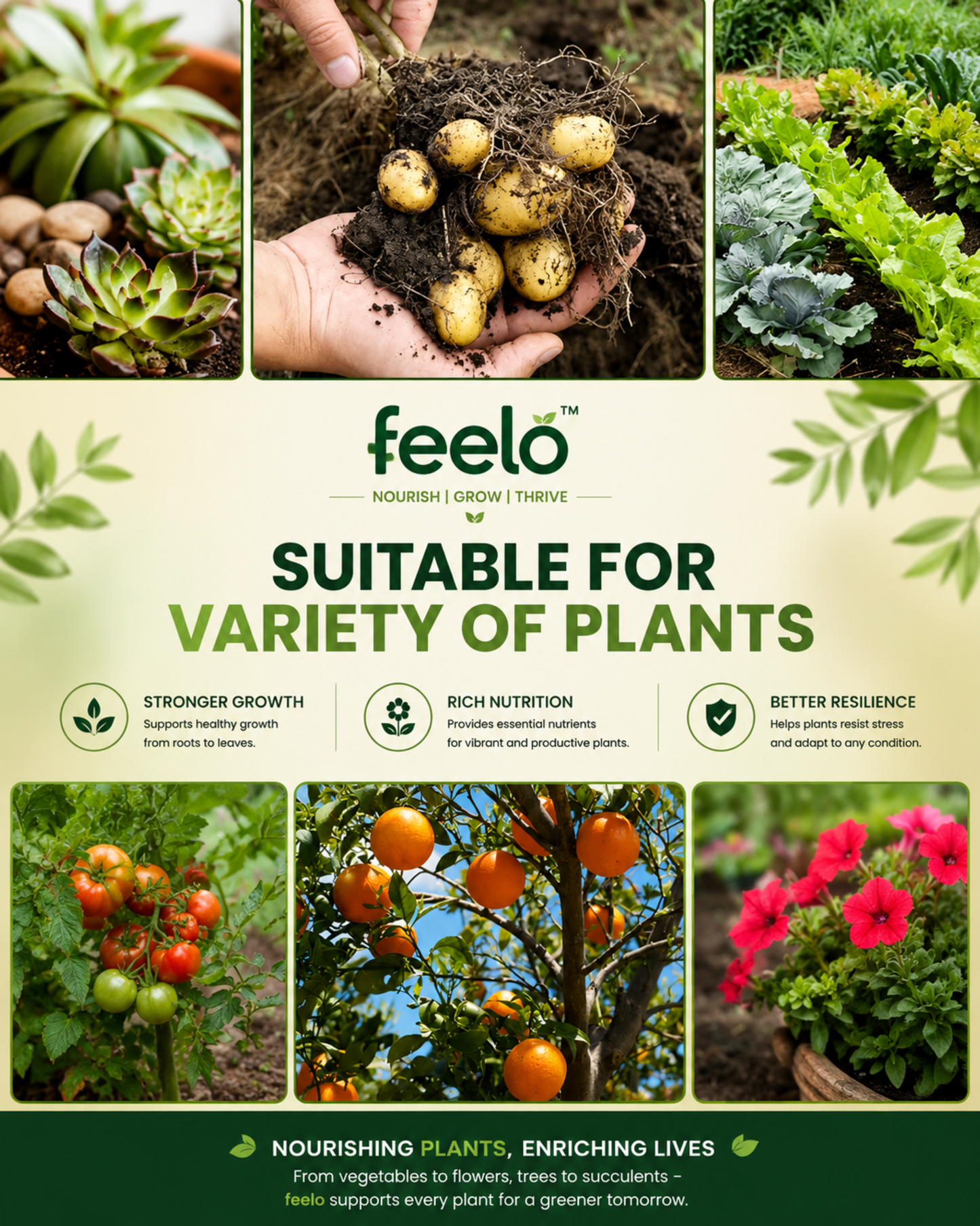 Feelo Soil Activator Nourish Soil Grow Stronger Plants