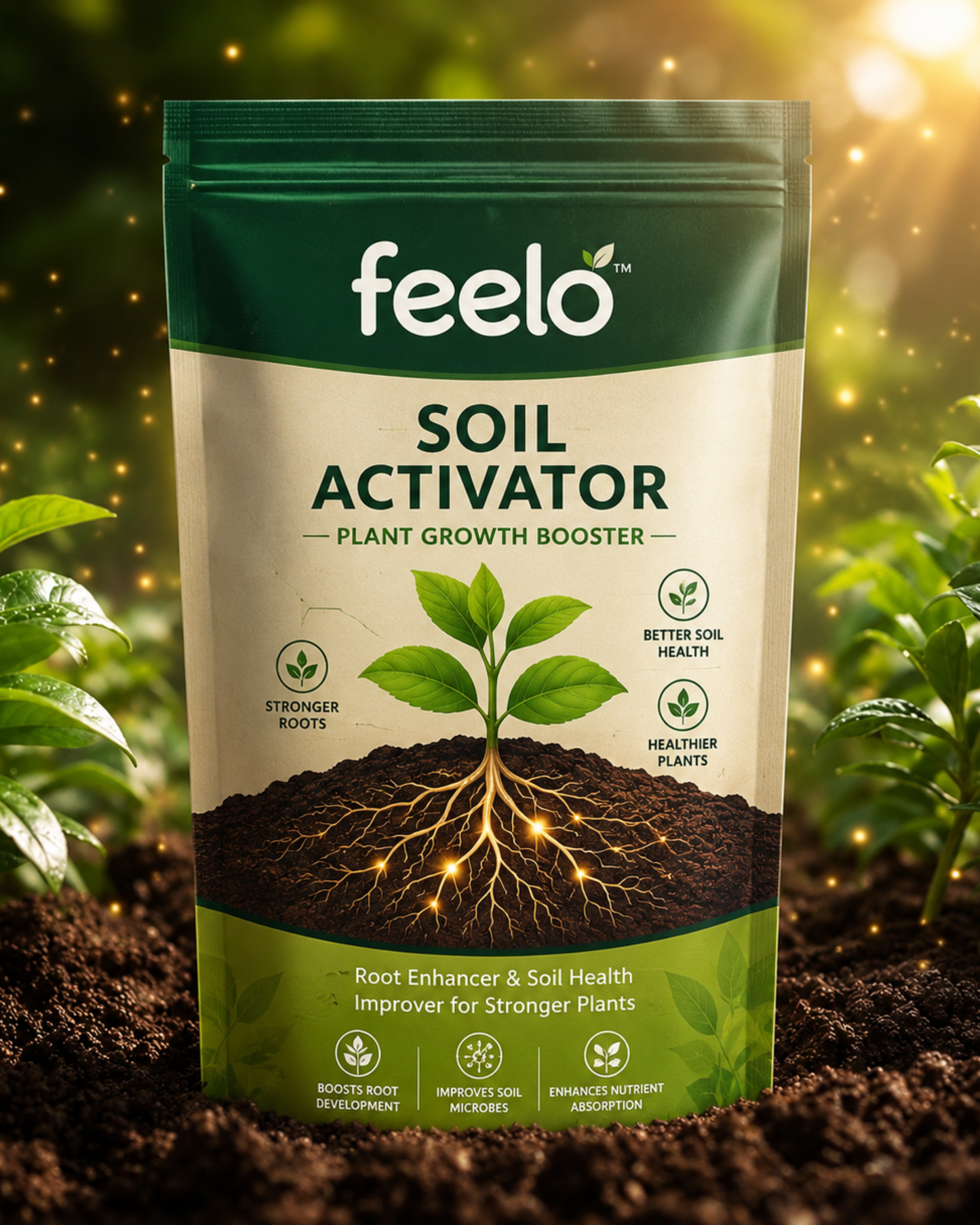 Feelo Soil Activator Nourish Soil Grow Stronger Plants